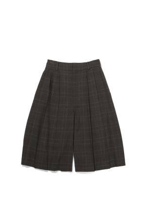 Pleats Bermuda Pants - MIX (12620707)