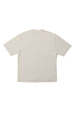 Boyfriend Halfsleeve T-shirt -ECRU (12610624)