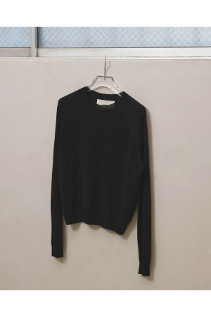 Alpacawool Seamless Knit -BLACK (12620505)