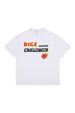 S/S DICE TEE / WHITE (CLG-DICE 026-002)