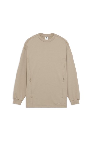 OVERSIZED LS TEE - 55 Ice Coffee (638056)*
