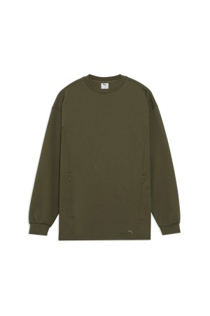 OVERSIZED LS TEE - 81 Loden Green (638056)*