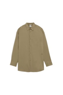 OVERSIZED LS SHIRT - 64 Taupe (638058)*