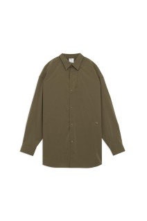 OVERSIZED LS SHIRT - 81 Loden Green (638058)*