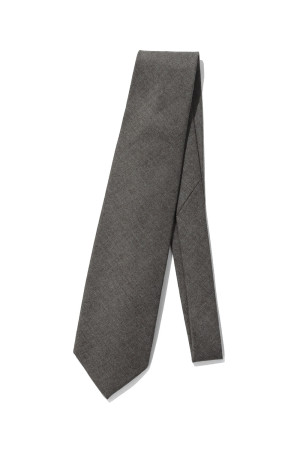 SUPER LIGHT WOOL TIE - TOP BROWN (A26AT07OS)