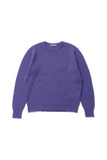 BABY SURI ALPACA SHEER KNIT P/O - PURPLE (A26AP05AK)