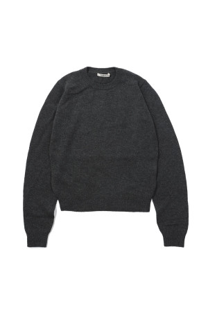 LIGHT CASHMERE KNIT P/O - CHARCOAL (A26AP05CJ)