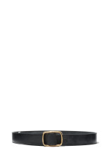 REVERSIBLE BUCKLE BELT - BLACK (A26AB10RP)