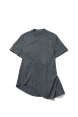 Cotton Jersey Asymmetric T-Shirt - GREY (MM26FW-JS007)
