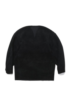 Double Face Knit Top - BLACK (MM26FW-KN039)