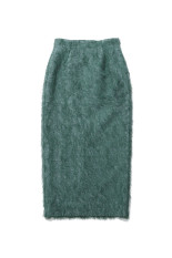 All-Over-Fringe Skirt - GREEN (MM26FW-SK062)