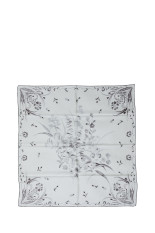 Hand Printed Silk Scarf_ - GRAY (MM26FW-AC315)