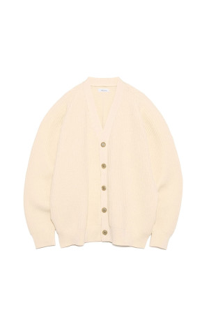 5G Knit Cardigan - Ivory (S26FJ077)