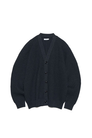 5G Knit Cardigan - Dark Navy (S26FJ077)