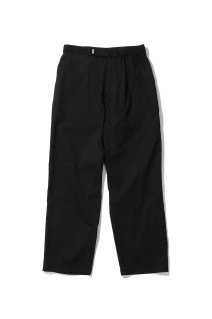 Solotex Twill Wide Tapered Chef Pants - BLACK (GM262-40004B)