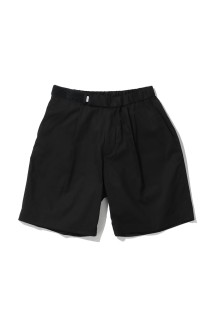 Solotex Twill Wide Chef Shorts - BLACK (GM262-40006B)