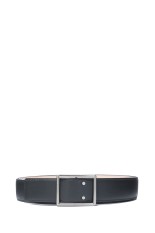 Graphpaper Holeless Leather Classic Belt - GRAY (GU262-90033B)