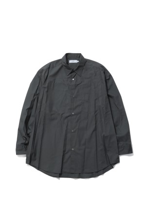 Broad L/S Oversized Regular Collar Shirt - BLUE (GM263-50001B)