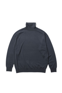 High Gauge L/S Oversized High Neck Knit - GRAY (GU263-80557B)
