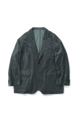 Soft Knit Corduroy Jacket - GRAY (GM263-20110B)