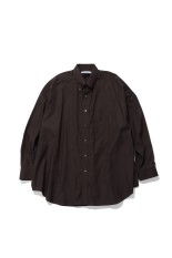 Easy Care Poplin L/S Oversized B.D Shirt - BROWN (GM263-50620)