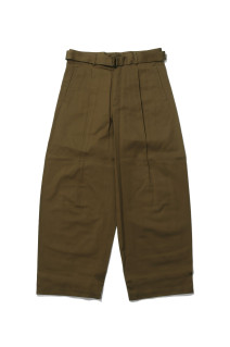 Dry Westpoint Barrel-Fit Belted Pants - BROWN (GM263-40381)