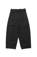 Dry Westpoint Barrel-Fit Belted Pants - BLACK (GM263-40381)