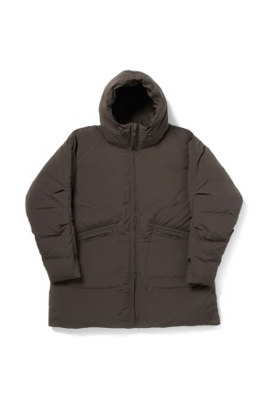 TECH 2WAY CADET DOWN PARKA - D.BROWN (BW-42026W)
