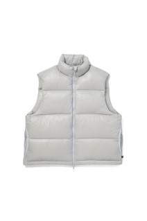 TECH ULTRA LIGHT DOWN VEST - LT.GRAY (BW-46026W)
