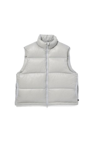 TECH ULTRA LIGHT DOWN VEST - LT.GRAY (BW-46026W)