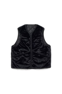 TECH BRITISH HUNTER FUR VEST - BLACK (BJ-51026W)