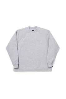 TECH DRAWSTRING TEE L/S - HEATHER GRAY (BE-31026W)