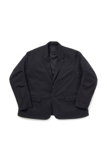 TECH LOOSE 2B JACKET FLANNEL - CHARCOAL (BJ-32026W)