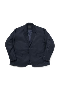 TECH LOOSE 2B JACKET FLANNEL - D.NAVY (BJ-32026W)