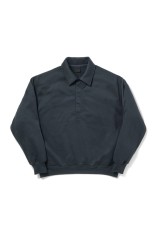 TECH SWEAT SNAP PULLOVER - INK BLACK (BE-53026W)