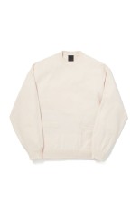 TECH KNIT CREW L/S Brewed Protein(TM) - OFF WHITE (BE-70026W)