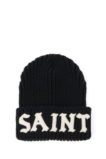 KNIT CAP / SAINT - BLACK (SM-MK1-0000-078)
