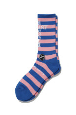 SOCKS / BORDER - BLUExPINK (SM-MK1-0000-102)