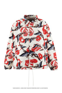 TRS_COTTON JACKET / EAGLE - WHITE (SM-MK1-0000-C49)