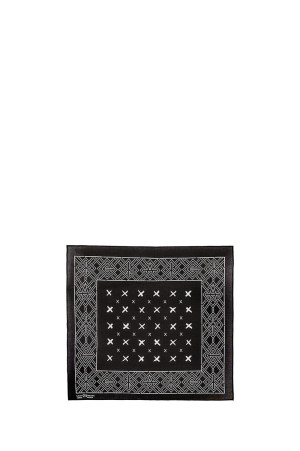 BKM_BANDANA / CROSS - BLACK (SM-MK1-0000-C61)
