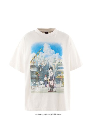 時をかける少女_SS T-SHIRT / SAINT - WHITE (SM-MK1-0000-C84)