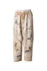 Trompe l'oeil Prime-wide Sweatpants - IVORY (11261461701)