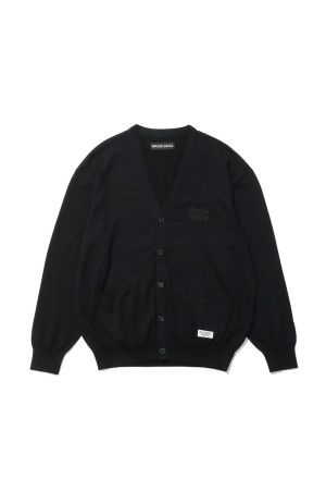 COTTON KNIT CARDIGAN ( TYPE-2 ) - IVORY (26FWE-WMK-KN04)