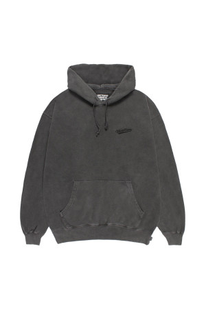WASHED MIDDLE WEIGHT PULLOVER HOODED SWEAT SHIRT - GRAY (26FWE-WMC-SS02)
