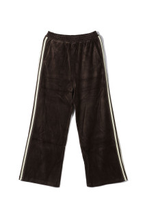 Velour Track Pants - BROWN (62620704)