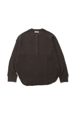 Waffle Loose Henleytops - BROWN (62620605)