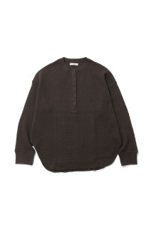Waffle Loose Henleytops - BROWN (62620605)