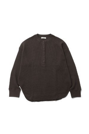 Waffle Loose Henleytops - BROWN (62620605)