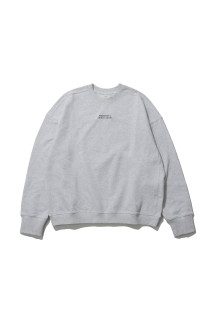 Embroidery Over Sweat - GRAY (62620609)