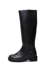 Ecoleather Long Boots - BLACK (62521007)